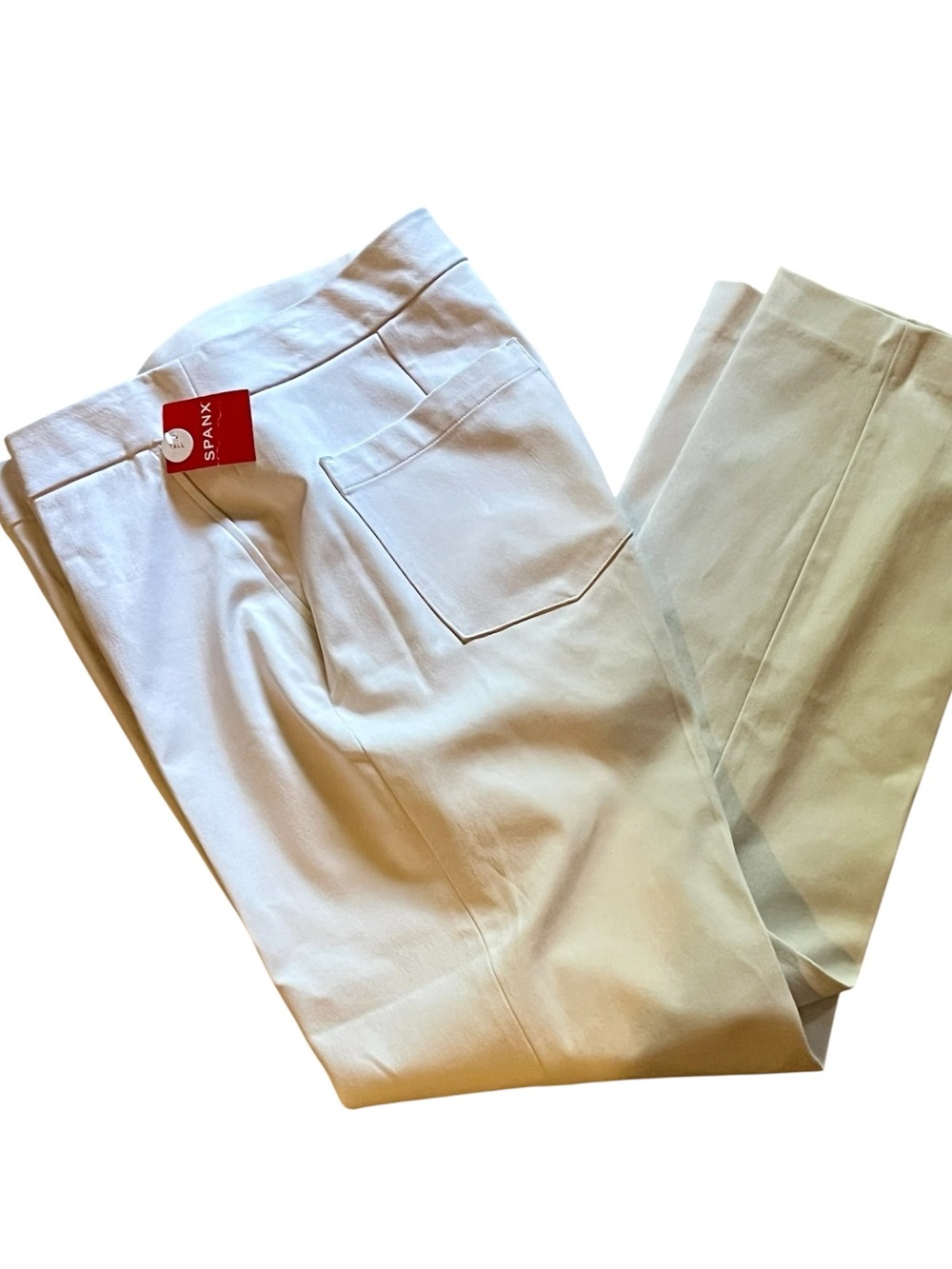 Spanx White Slim-Fit Pants NWT - Picture 1 of 3